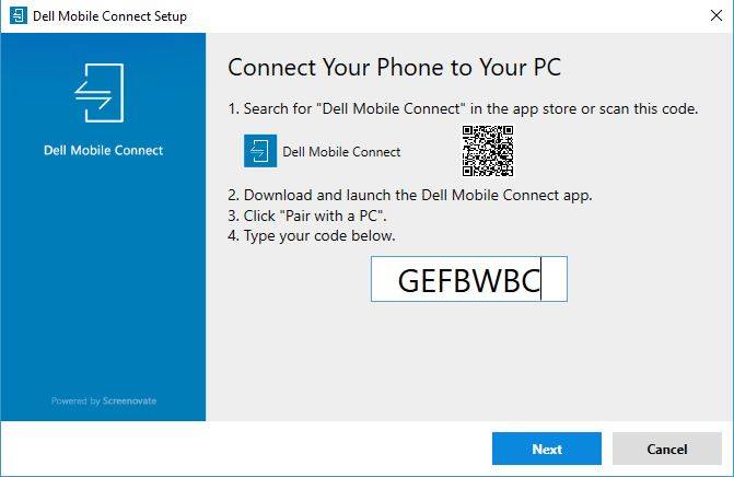 Dell mobile connect