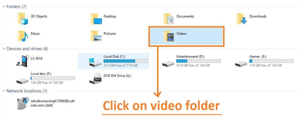 file explorer