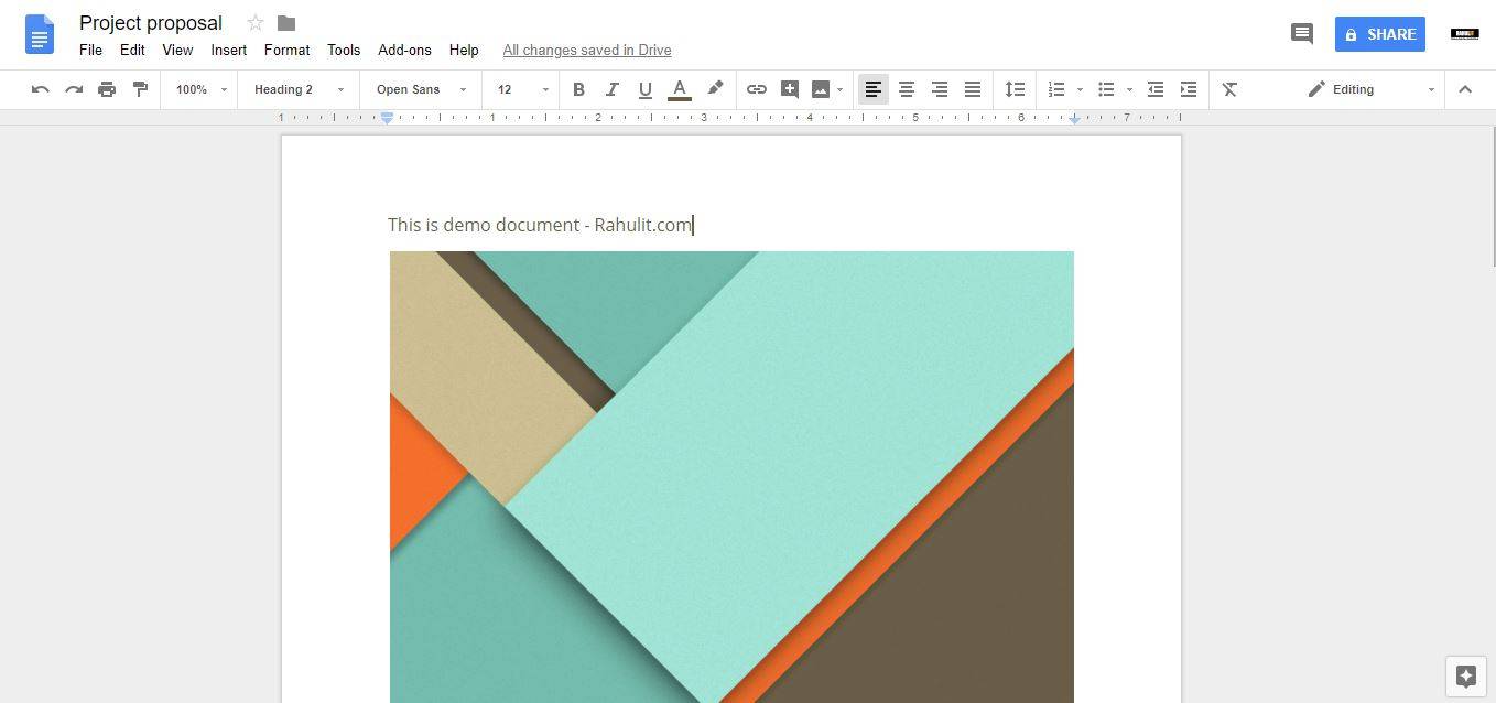 How to create a folder in google docs