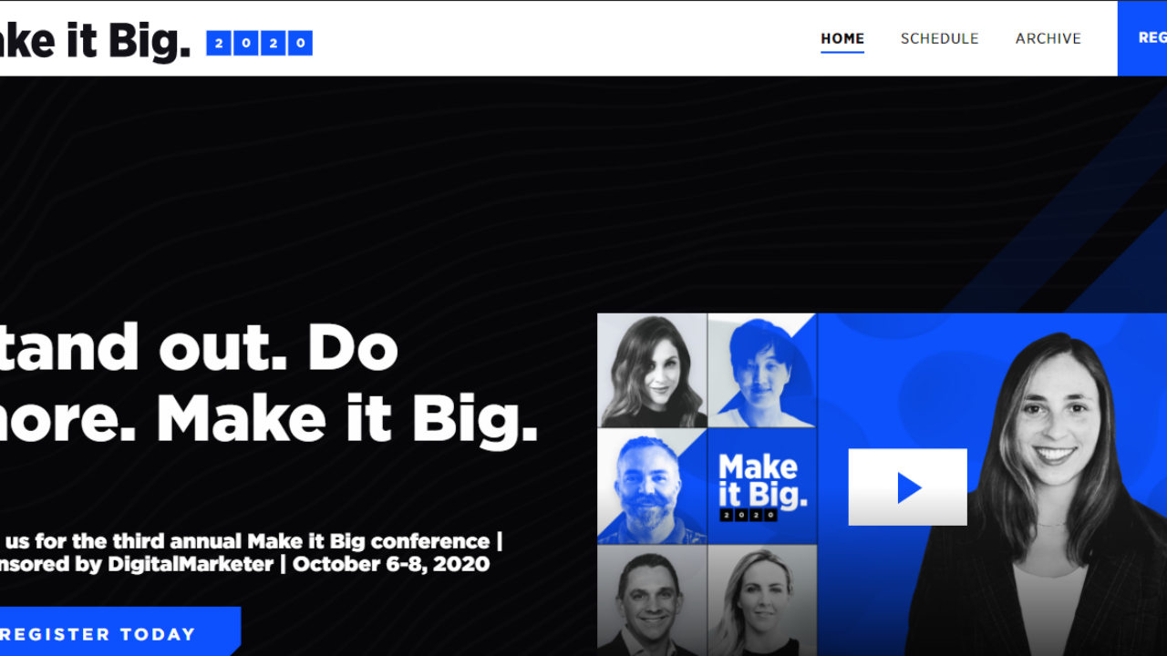 Ecommerce Insights at Make It Big 2020